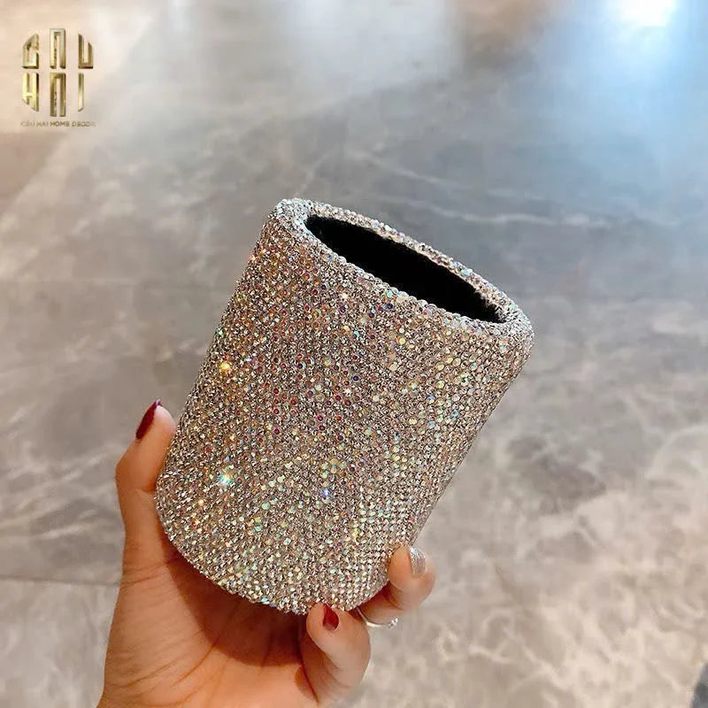 Haute Folie - Lọ Đựng Cọ Lunar Diamond Bling Bling-HŨ TRANG TRÍ-CẬU HAI HOME DECOR