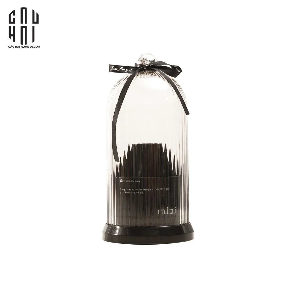 Haute Folie - Lọ Đựng Cọ Mimi Black Ss25-HŨ TRANG TRÍ-Đối tác tại Trung Quốc theo từng đơn đặt hàng-CẬU HAI HOME DECOR