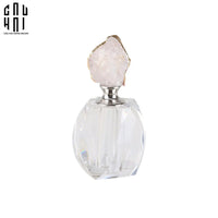 Haute Folie - Lọ Nước Hoa Đá Thạch Anh Pink Quartz Up-Phụ kiện nước hoa trong nhà-CẬU HAI HOME DECOR