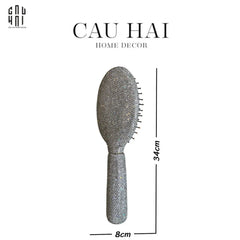 Haute Folie - Lược Oval Diamond Bling Bling-PHỤ KIỆN TRANG ĐIỂM-CẬU HAI HOME DECOR