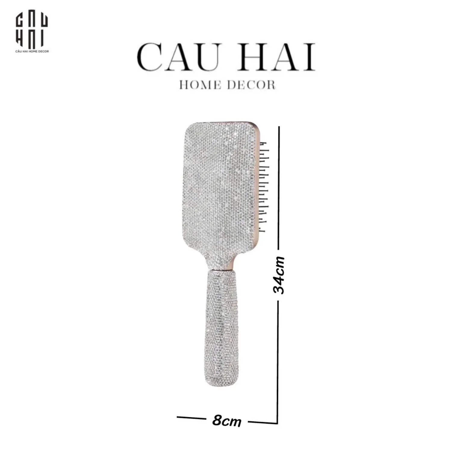 Haute Folie - Lược Vuông Diamond Bling Bling-PHỤ KIỆN TRANG ĐIỂM-CẬU HAI HOME DECOR