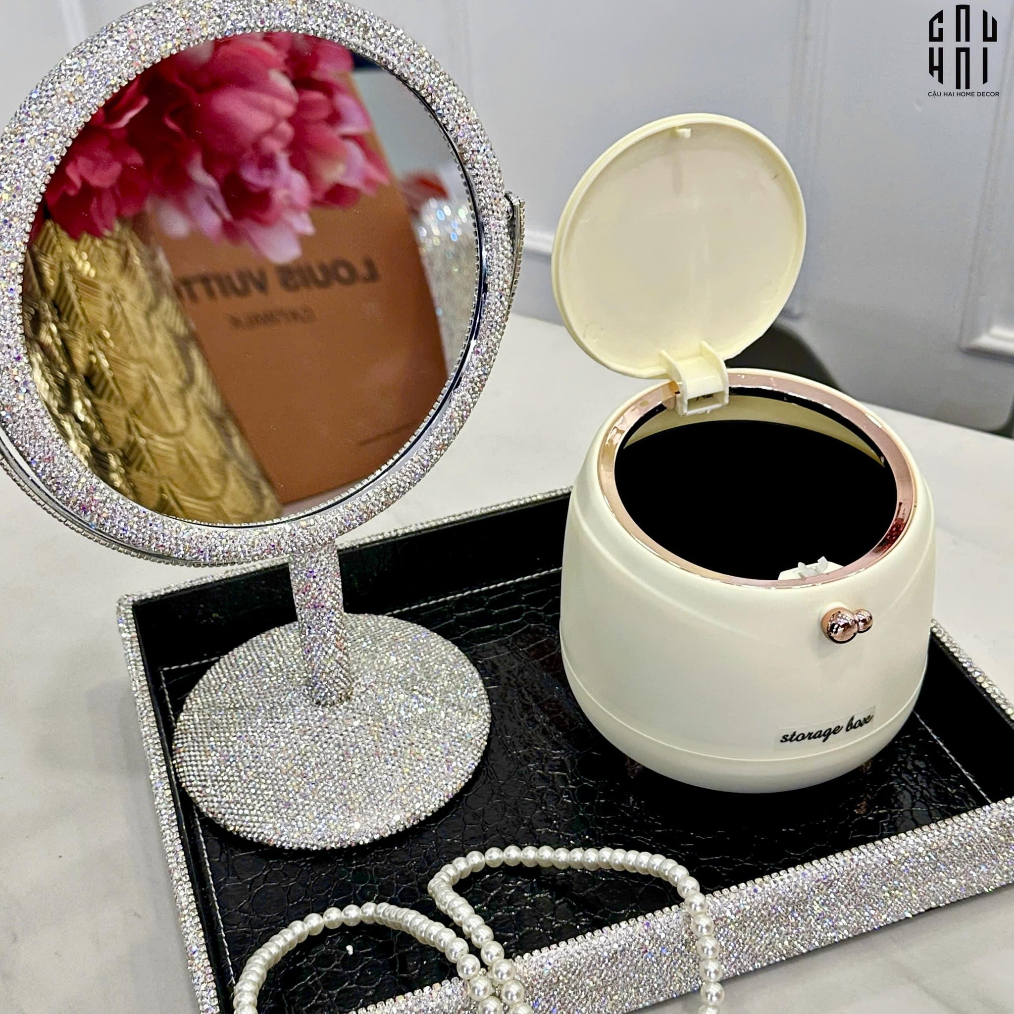 Haute Folie - Thùng Rác Mini Brioche-Thùng Rác-CẬU HAI HOME DECOR