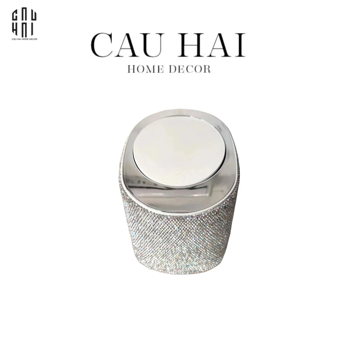 Haute Folie - Thùng Rác Mini Diamond Fantasy Bling Bling-Thùng Rác-Đối tác tại Trung Quốc theo từng đơn đặt hàng-CẬU HAI HOME DECOR
