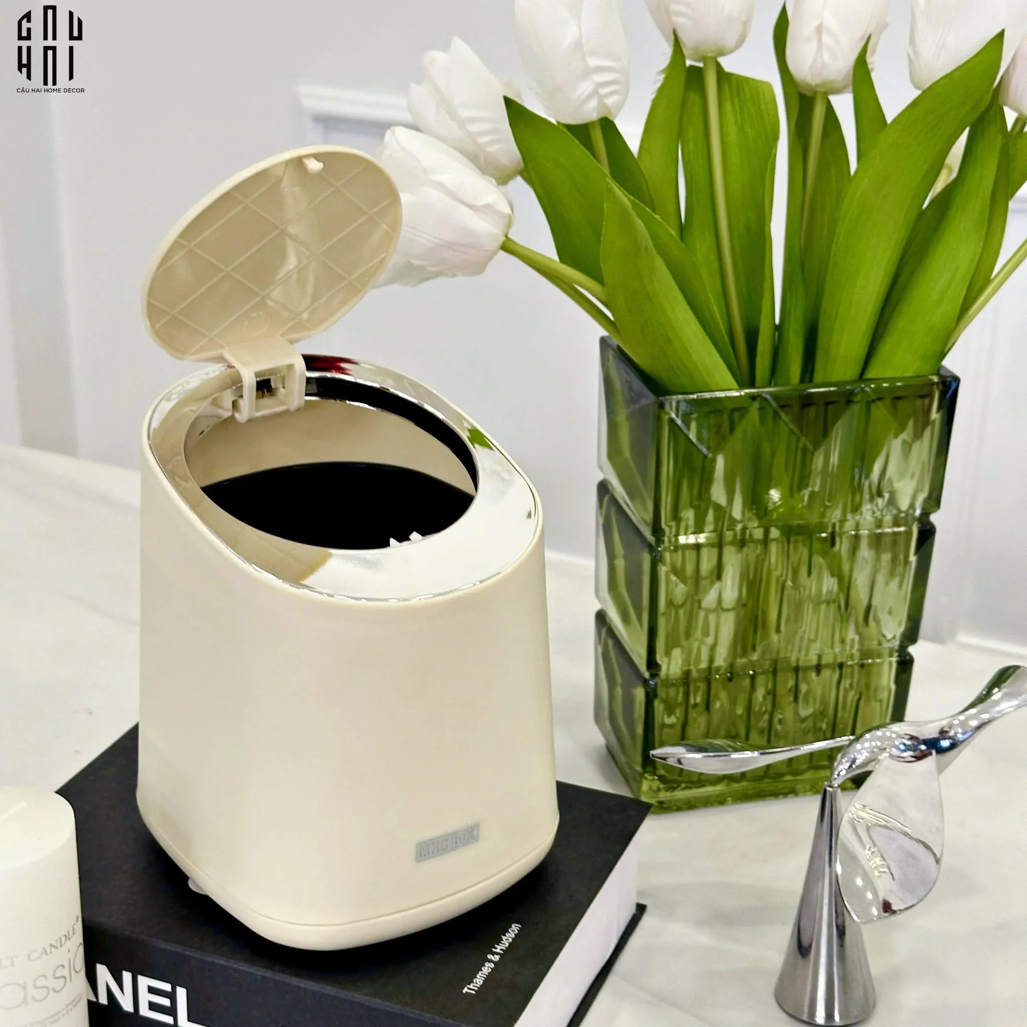 Haute Folie - Thùng Rác Mini Fantasy Ss25-Thùng Rác-CẬU HAI HOME DECOR