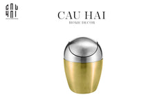 Haute Folie -Thùng Rác Mini Platinum Egg-Thùng Rác-CẬU HAI HOME DECOR