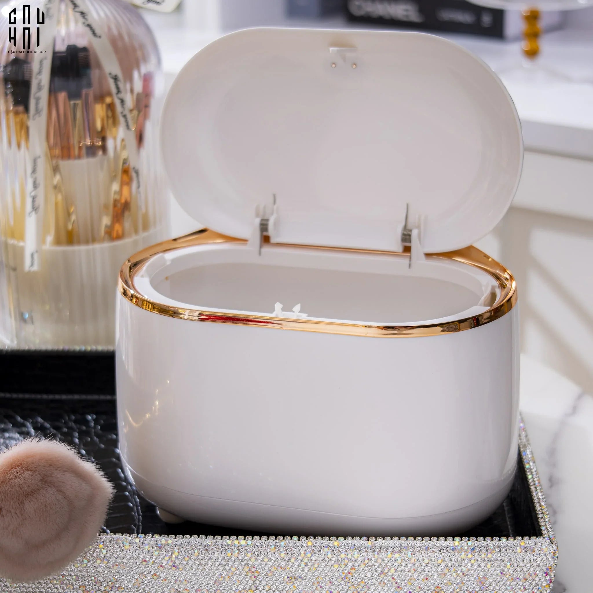 Haute Folie - Thùng Rác Mini Sophie-Thùng Rác-CẬU HAI HOME DECOR