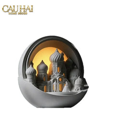 Home Fragrance - Gift Set Đèn Tinh Dầu Lampe de la Cité aux Arches-ĐÈN TRANG TRÍ-CẬU HAI HOME DECOR