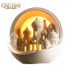 Home Fragrance - Gift Set Đèn Tinh Dầu Lampe de la Cité aux Arches-ĐÈN TRANG TRÍ-CẬU HAI HOME DECOR