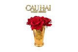 Home Fragrance - Lọ Hoa Hồng Nhung Khuếch Tán Tinh Dầu Maison de l’Élégance H27x20-Home Fragrance-CẬU HAI HOME DECOR