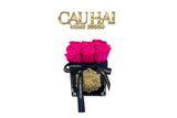 Home Frangrance Couture - Bình Lọ Hoa Hồng Vĩnh Củu Lilac Roses de Versailles 15x15-Hoa hồng Vĩnh Cửu-CẬU HAI HOME DECOR