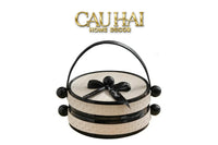 Hộp Bánh Mứt Deux Niveaux Petite Joan-Lọ kẹo Canister Bonbonnière-CẬU HAI HOME DECOR