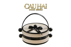 Hộp Bánh Mứt Deux Niveaux Petite Joan-Lọ kẹo Canister Bonbonnière-CẬU HAI HOME DECOR