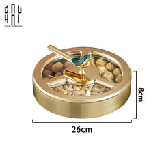 Hộp Bánh Mứt Glorious Auré Oiseau Royale-Lọ kẹo Canister Bonbonnière-CẬU HAI HOME DECOR