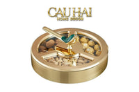 Hộp Bánh Mứt Glorious Auré Oiseau Royale-Lọ kẹo Canister Bonbonnière-CẬU HAI HOME DECOR