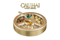 Hộp Bánh Mứt Glorious Auré Oiseau Royale-Lọ kẹo Canister Bonbonnière-CẬU HAI HOME DECOR
