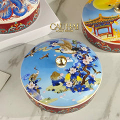 Hộp Bánh Mứt Hoàng Hạc Lâu D22-CẬU HAI HOME DECOR
