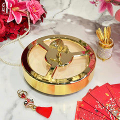 Hộp Bánh Mứt Lá Ngân Hạnh Ginkgo Lumière-Lọ kẹo Canister Bonbonnière-CẬU HAI HOME DECOR