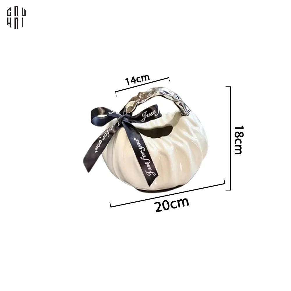 Hộp Khăn Giấy Ceramic Jasmine-HỘP KHĂN GIẤY-CẬU HAI HOME DECOR