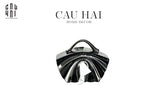 Hộp Khăn Giấy Ceramic Lady Clutch-HỘP KHĂN GIẤY-CẬU HAI HOME DECOR