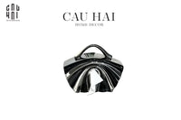 Hộp Khăn Giấy Ceramic Lady Clutch-HỘP KHĂN GIẤY-CẬU HAI HOME DECOR
