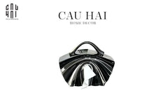 Hộp Khăn Giấy Ceramic Lady Clutch-HỘP KHĂN GIẤY-CẬU HAI HOME DECOR