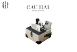 Hộp Khăn Giấy Da Handy Black Evelyn-HỘP KHĂN GIẤY-CẬU HAI HOME DECOR