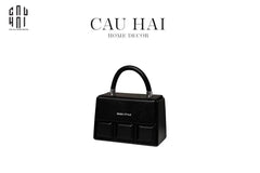 Hộp Khăn Giấy Da Savoir "La Damme Iconique" Lady Bag-HỘP KHĂN GIẤY-CẬU HAI HOME DECOR