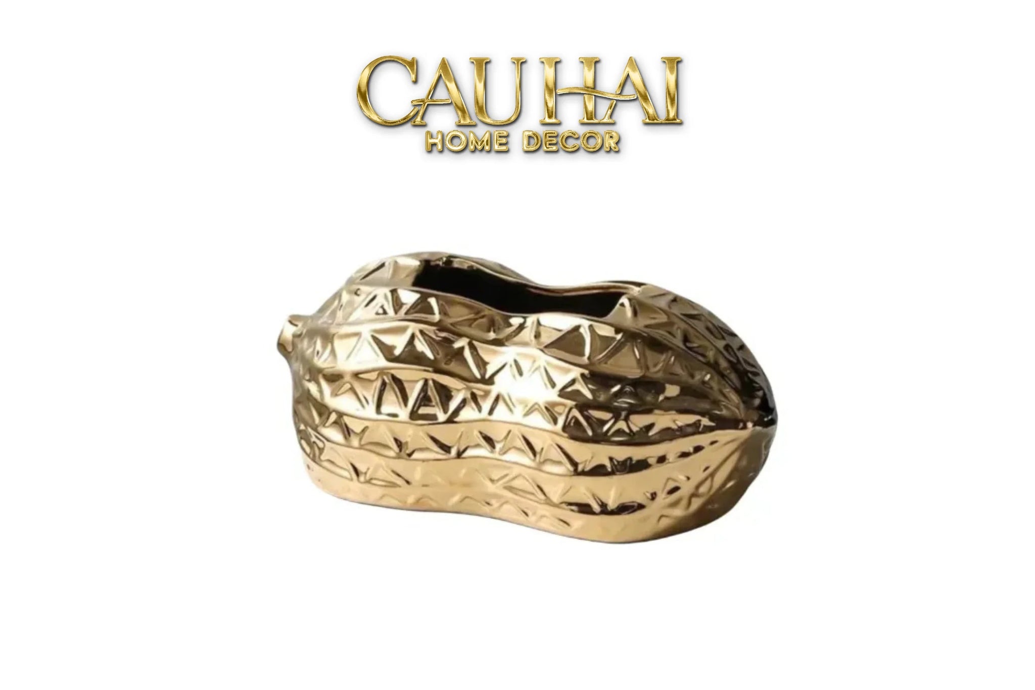 Hộp Khăn Giấy Golden Peanut-HỘP KHĂN GIẤY-CẬU HAI HOME DECOR
