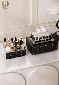 Hộp Trang Sức Da Elegance Faubourg Fw25-HỘP TRANG SỨC-CẬU HAI HOME DECOR