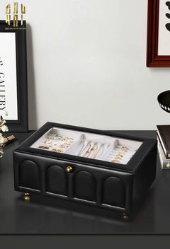Hộp Trang Sức Da Elegance Faubourg Fw25-HỘP TRANG SỨC-CẬU HAI HOME DECOR