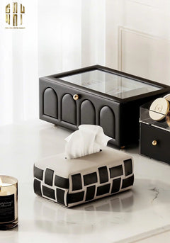 Hộp Trang Sức Da Elegance Faubourg Fw25-HỘP TRANG SỨC-CẬU HAI HOME DECOR