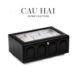 Hộp Trang Sức Da Elegance Faubourg Fw25-HỘP TRANG SỨC-CẬU HAI HOME DECOR