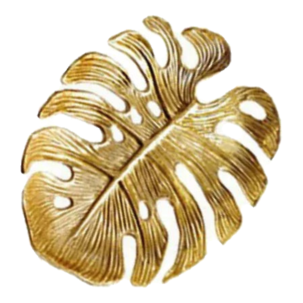 Maison Couture - Đĩa  Đồng Brasson Tropical Leaf