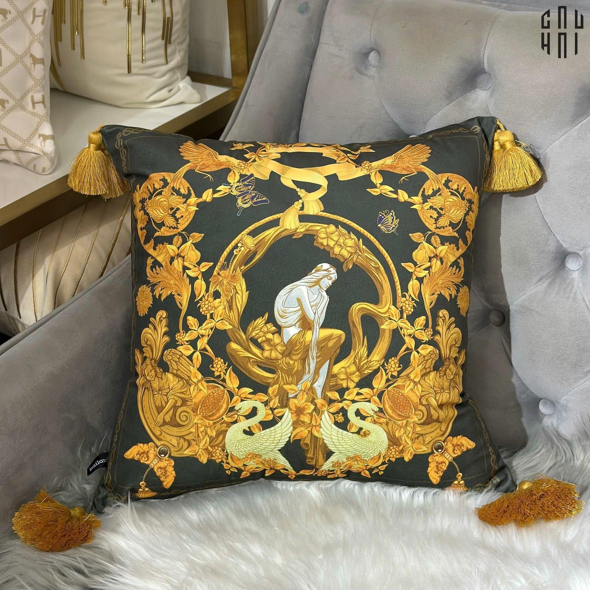 Imperial Signature - Vỏ Gối Nhung Acanthus Royale 45.-VỎ GỐI-CẬU HAI HOME DECOR