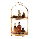 Khay Kệ Phòng Tắm Kệ Bàn Trang Điểm 2 Tầng Chống Nước Clair Waterproof Tiered Organizers-Khay Kệ Tầng-Đối tác tại Trung Quốc theo từng đơn đặt hàng-CẬU HAI HOME DECOR