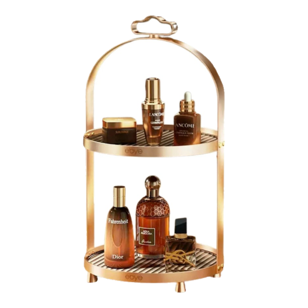 Khay Kệ Phòng Tắm Kệ Bàn Trang Điểm  2 Tầng Chống Nước Clair Waterproof Tiered Organizers