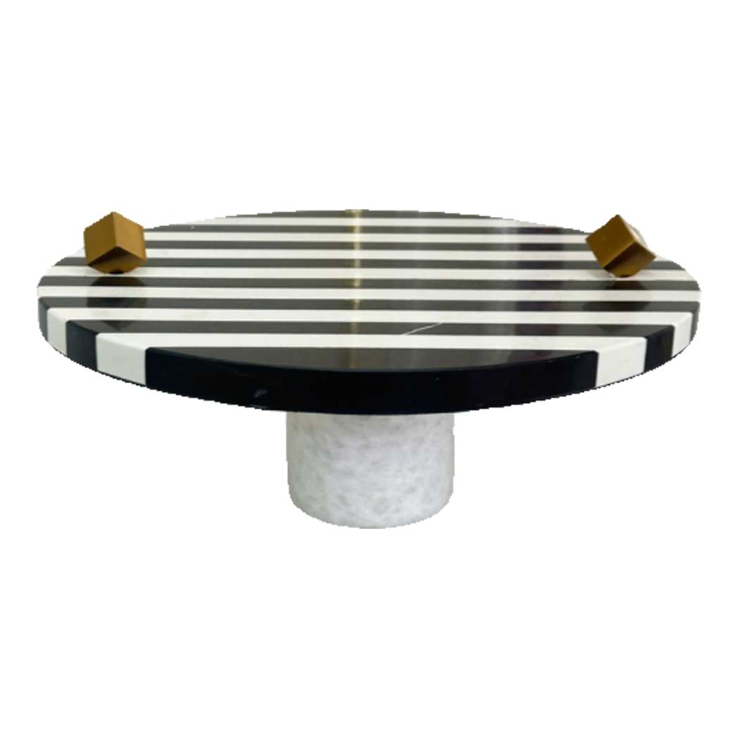 Maison De Nature - Marble Stone Art Tray - Khay Đá Tự Nhiên L'Oracle Blanc Ou Noir