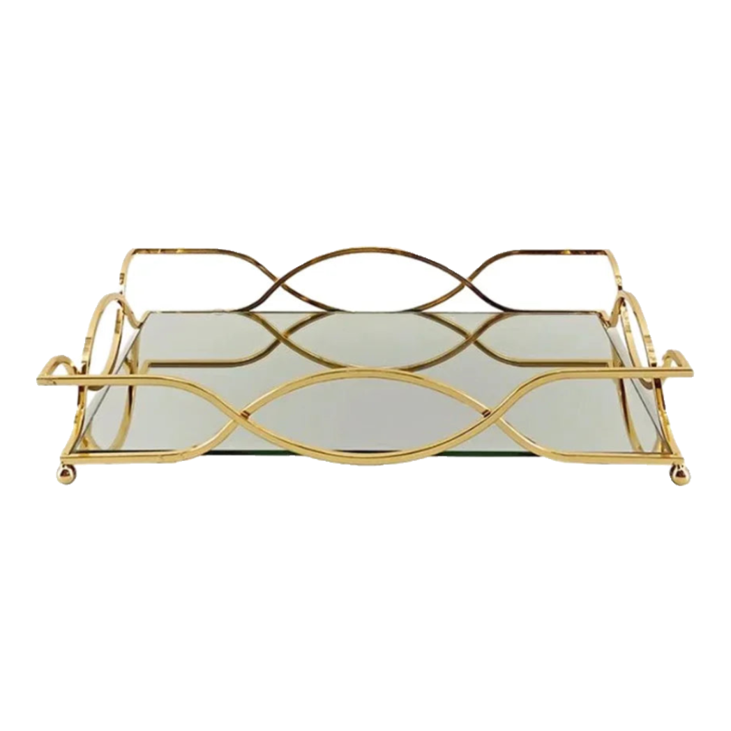 Maison Couture - Savoir Purity Black Mirror Tray