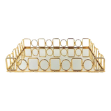 Khay Gương Chữ Nhật Buckingham Mirror Tray 21x30-KHAY TRANG TRÍ-Đối tác tại Trung Quốc theo từng đơn đặt hàng-CẬU HAI HOME DECOR