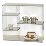 Kệ 3.5 Tầng Acrylic Bậc Thang Metal Velvet Ladder Shelf Tiered Organizer 42x13.9x38.1-KỆ TRANG TRÍ-CẬU HAI HOME DECOR-CẬU HAI HOME DECOR