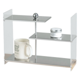 Kệ Acrylic 3 Tầng So Le Metal Velvet Staggered Shelves Tiered Organizer - Cậu Hai Home Decor
