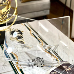 Kệ Giá Đỡ Sách Trang Trí Acrylic Wisdom Minimalism Book Stand 39x31x19-KỆ TRANG TRÍ-CẬU HAI HOME DECOR