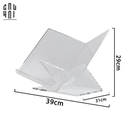 Kệ Giá Đỡ Sách Trang Trí Acrylic Wisdom Minimalism Book Stand 39x31x19-KỆ TRANG TRÍ-CẬU HAI HOME DECOR
