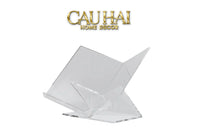 Kệ Giá Đỡ Sách Trang Trí Acrylic Wisdom Minimalism Book Stand 39x31x19-KỆ TRANG TRÍ-CẬU HAI HOME DECOR