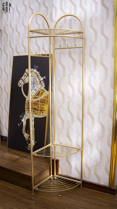 Kệ Góc Treo Quần Áo Andy Clothing Display Racks 51x170-KỆ TRANG TRÍ-CẬU HAI HOME DECOR