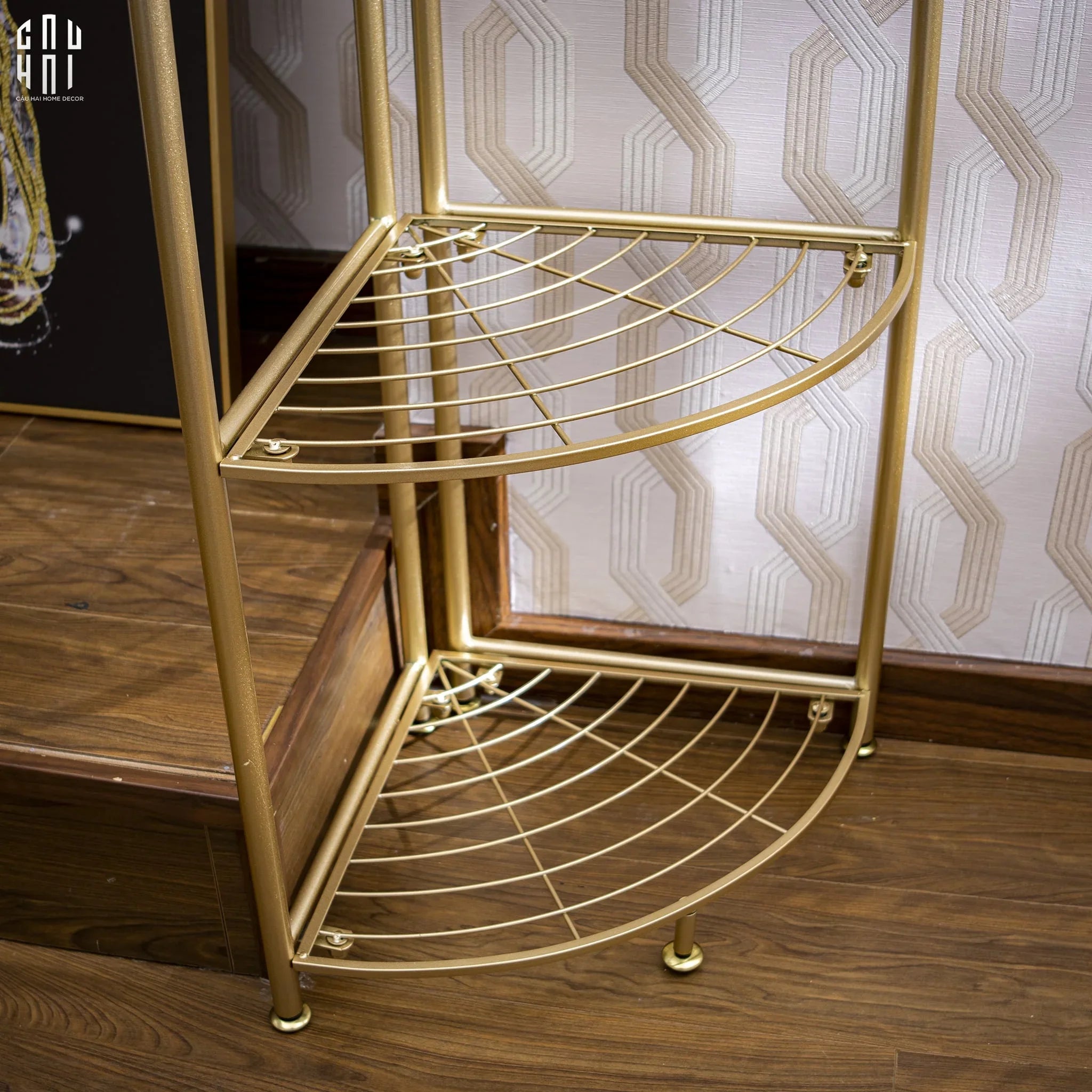Kệ Góc Treo Quần Áo Andy Clothing Display Racks 51x170-KỆ TRANG TRÍ-CẬU HAI HOME DECOR