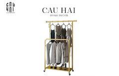 Kệ Treo Quần Áo Nano Gold - 100/170-CẬU HAI HOME DECOR