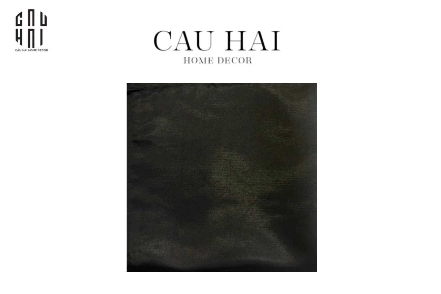 Khăn Ăn - Silk Napkin Black Royal-KHĂN ĂN-CẬU HAI HOME DECOR
