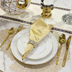 Khăn Ăn - Silk Napkin Golden Maison-KHĂN ĂN-CẬU HAI HOME DECOR