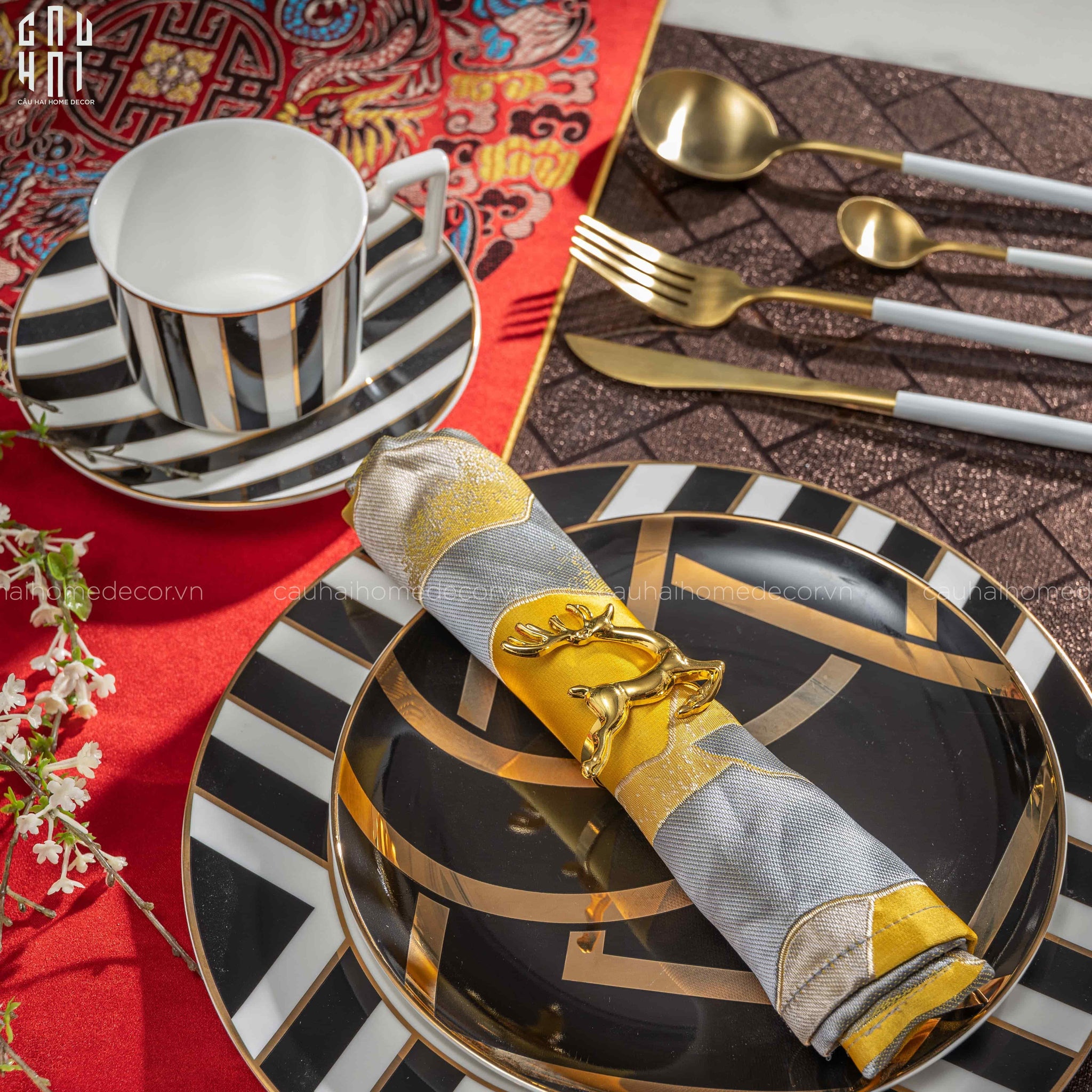 Khăn Ăn - Silk Napkin Milan-KHĂN ĂN-CẬU HAI HOME DECOR